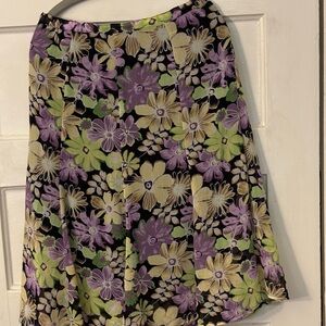 Floral skirt